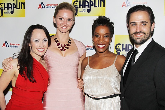 Chaplin – Opening Night – Sarah O’Gleby – Leslie Donna Flesner – Tanya Birl - Eric Santagata