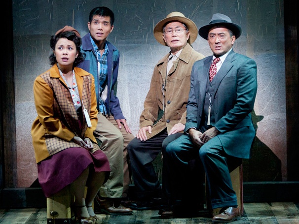 Show Photos - Allegiance - Lea Salonga - Telly Leung - George Takei - Paul Nakauchi