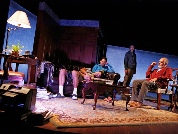 Show Photos - Don't Go Gentle - Maxx Brewer - Angela Lewis - David Wilson Barnes - Michael Cristofer