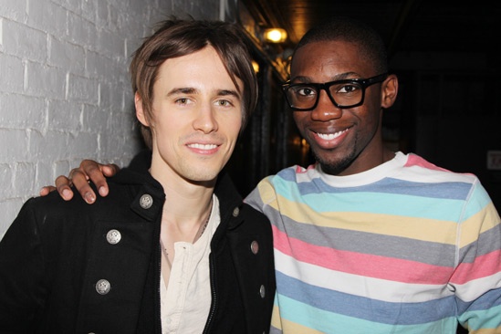Reeve Carney Visits ‘Bring It On’ — Reeve Carney — Dominique Johnson
