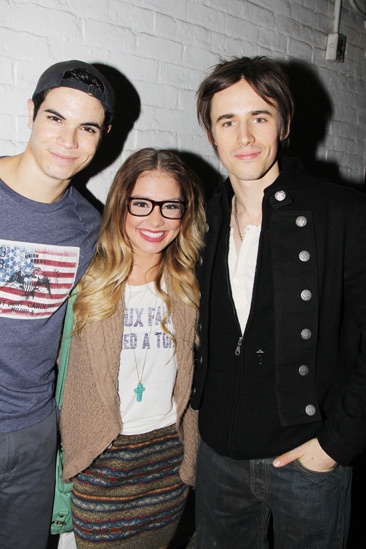 Reeve Carney Visits ‘Bring It On’ — Jason Gotay — Elle McLemore — Reeve Carney