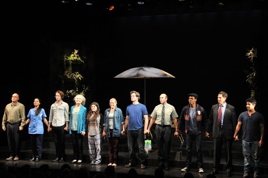 Harper Regan Opening Night – curtain call