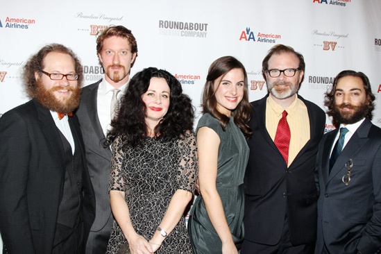 ‘Cyrano de Bergerac’ Opening Night — Andy Grotelueschen — Samuel Roukin — Geraldine Hughes — Mikaela Feely-Lehmann — Drew McVety — Ben Steinfeld