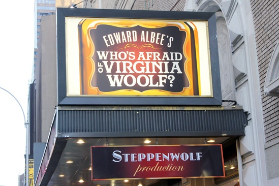 Who’s Afraid of Virginia Woolf – Opening Night – marquee