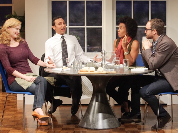 Show Photos - Disgraced - Heidi Armbruster - Aasif Mandvi - Karen Pittman - Erik Jensen