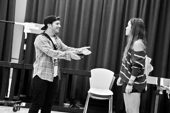 Bare – Rehearsal – Gerard Canonico – Elizabeth Judd