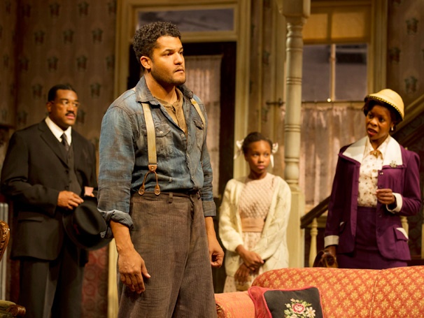 Show Photos - The Piano Lesson - Eric Lenox Abrams - Brandon Dirden - Alexis Holt - Roslyn Ruff