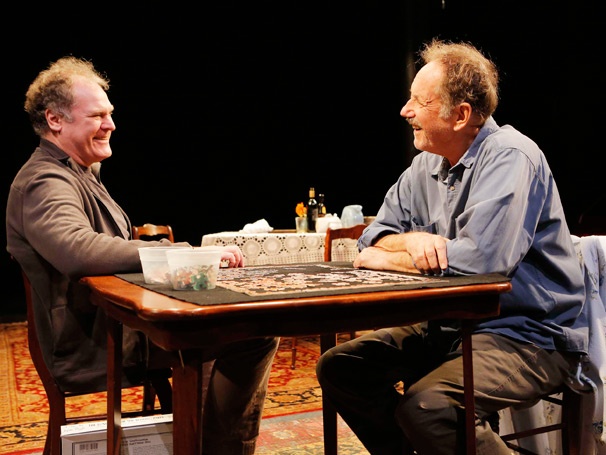 Show Photos- Sorry- Jay O. Sanders as Richard Apple and Jon DeVries as Benjamin Apple