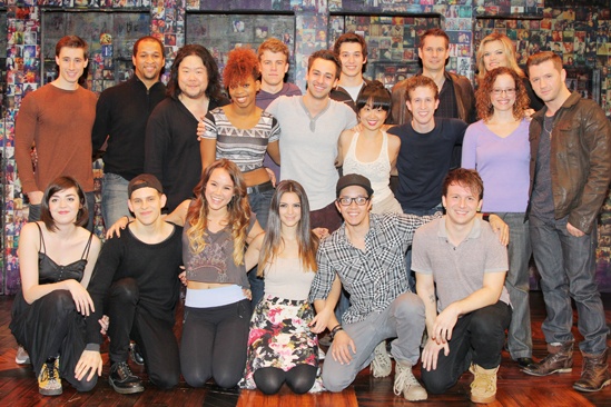 Bare – Rehearsal – cast and creative