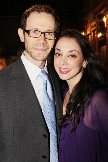 ‘Mystery of Edwin Drood’ Opening Night — Adam Godley — Jennifer Savelli
