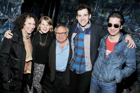Danny DeVito and Rhea Perlman at Peter and the Starcatcher – Eric Petersen – Rhea Perlman
