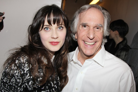 The Performers – opening night – Zooey Deschanel – Henry Winkler 