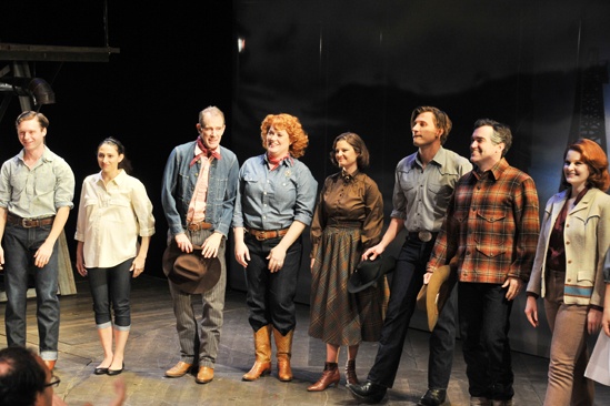‘Giant’ Opening Night — Bobby Steggert — Natalie Cortez — William Youmans — Katie Thompson — Mary Bacon — PJ Griffith — Brian d’Arcy James — Kate Baldwin