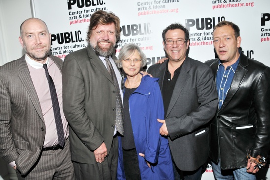 ‘Giant’ Opening Night — Patrick Willingham — Oskar Eustis — Sybille Pearson — Michael Greif — Michael John LaChiusa