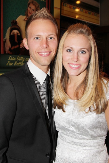 ‘A Christmas Story’ Opening Night — Justin Paul — Asher Fogle Paul