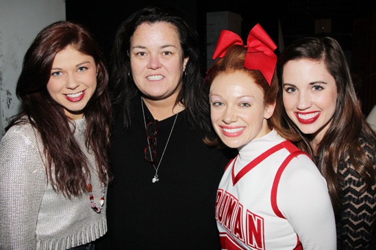 Rosie O’Donnell at ‘Bring It On’ — Casey Jamerson — Rosie O’Donnell — Courtney Corbeille — Nikki Bohne