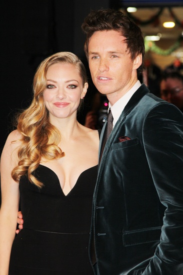 Les Miserables London premiere – Amanda Seyfried – Eddie Redmayne