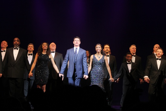 The Bodyguard opening night – curtain call