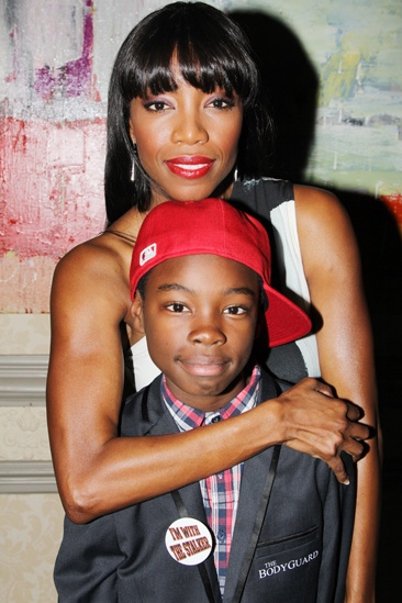 The Bodyguard opening night – Heather Headley – Malaki Paul