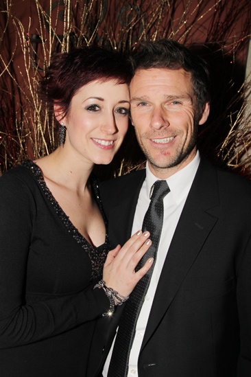 The Bodyguard opening night – Connie Fisher - husband