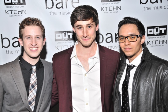 Bare – Opening Night – Alex Wyse – Anthony Festa - Justin Gregory Lopez