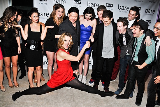 Bare – Opening Night – cast