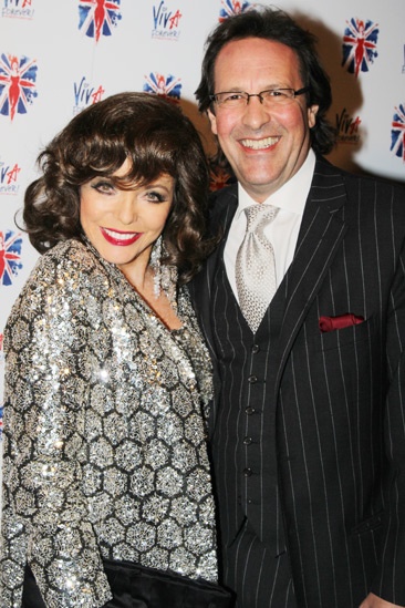 Viva Forever opening night – Joan Collins – Percy Gibson