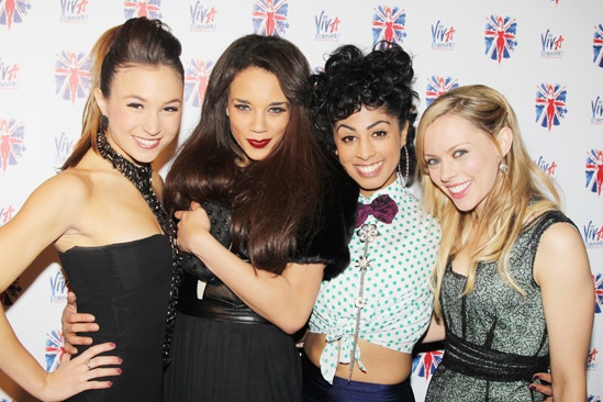 Viva Forever opening night – Dominique Provost-Chalkley – Hannah John-Kamen – Siobhan Athwal – Lucy Phelps