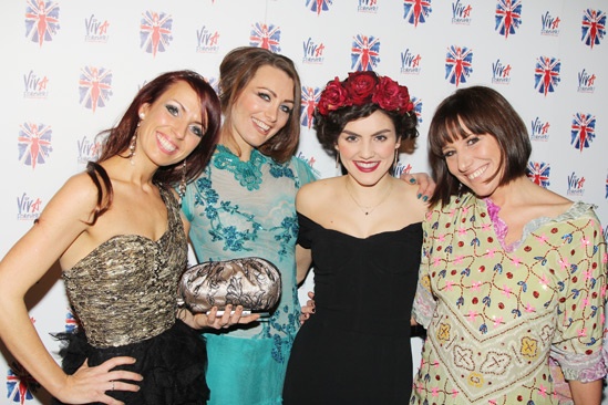 Viva Forever opening night – Rebecca McKinnis – Lucy Thatcher – Carla Nella – Charlotte Gorton