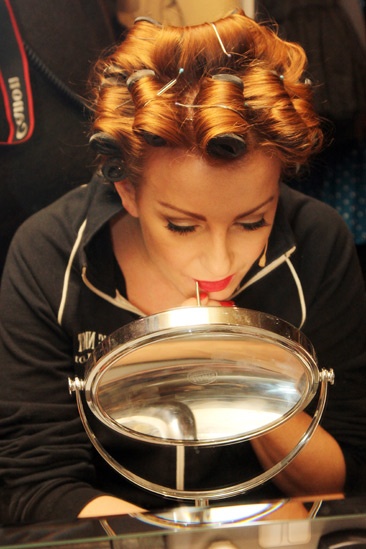 Backstage at ‘Sweet Smell of Success’ — Celia Graham