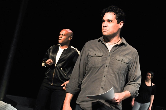  Hit the Wall Rehearsal- Nathan Lee Graham-  Matthew Greer- Rania Salem Manganaro 