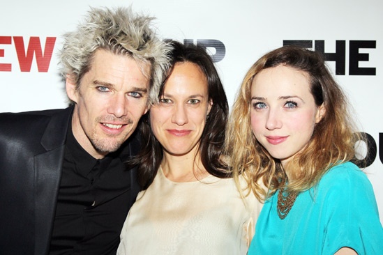 ‘Clive’ Opening Night — Ethan Hawke — Stephanie Janssen — Zoe Kazan