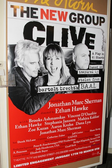‘Clive’ Opening Night — Poster