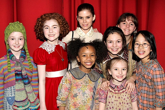 Kate Mara & Dave Grohl at Annie – Kate Mara – Lilla Crawford – orphans