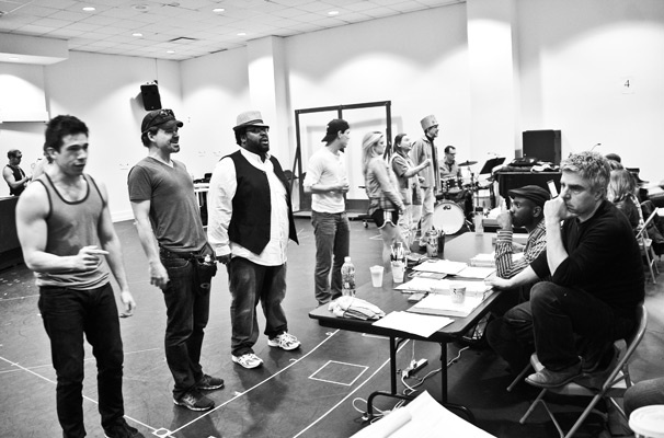 Hands on a Hardbody – Rehearsal – cast