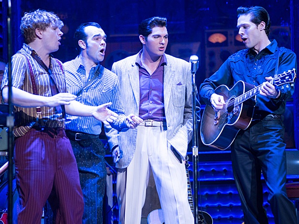 Show Photos - Million Dollar Quartet - tour - Ben Goddard - James Barry - Cody Slaughter - David Elkins