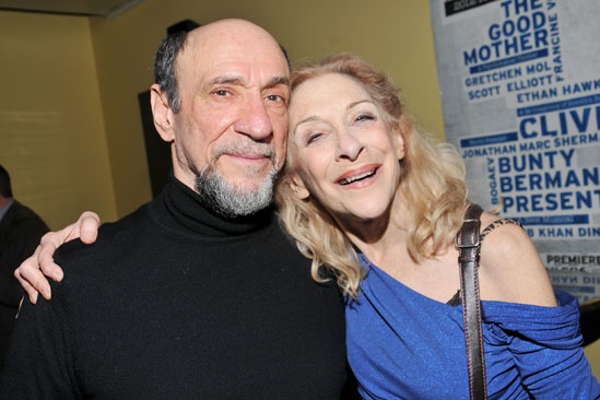 The Old Boy opening night – F. Murray Abraham – Laura Esterman