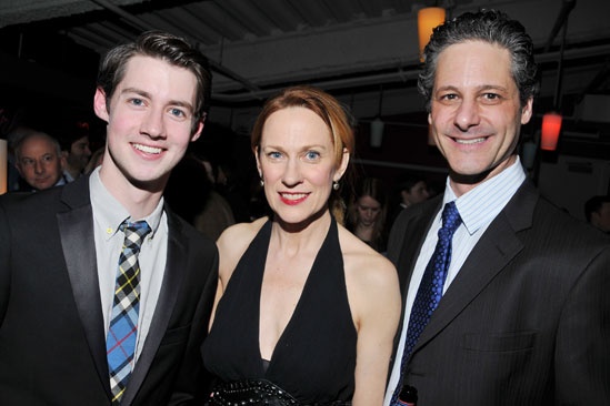 The Old Boy opening night – Chris Dwan – Marsha Dietlein Bennett – Peter Rini