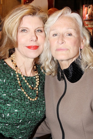 Kinky Boots Opening- Christine Baranski- Glenn Close