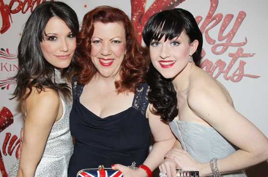 Kinky Boots Opening- Caroline Bowman- Jennifer Perry- Celina Carvajal