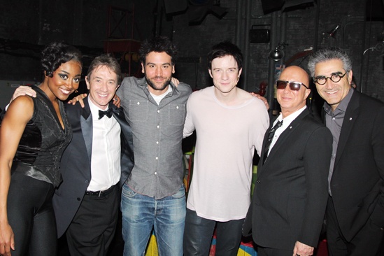 Pippin – Martin Short Backstage Visit – Patina Miller – Martin Short – Josh Radnor – Matthew James Thomas – Paul Shaffer – Eugene Levy