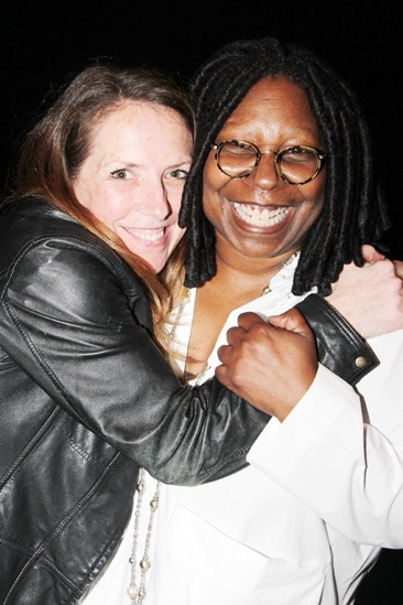 Pippin – Whoopi Backstage Visit – Gypsy Snider – Whoopi Goldberg