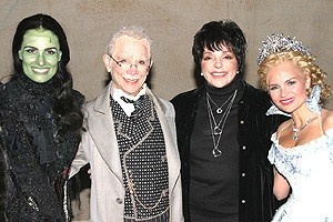 Liza Minnelli at Wicked - Idina Menzel - Joel Grey - Liza Minnelli - Kristin Chenoweth