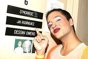Jai Rodriguez Paying the Rent - Jai Rodriguez (dressing room door)
