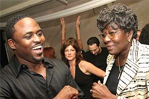 Wayne Brady in Chicago - Wayne Brady - mom Valerie Peterson