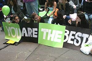 Wicked Block party - fans