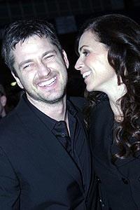 Phantom Film Stars at Bloomingdale's - Gerard Butler - Minnie Driver