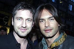 Phantom Film Stars at Bloomingdale's - Gerard Butler - Marcus Schenkenberg