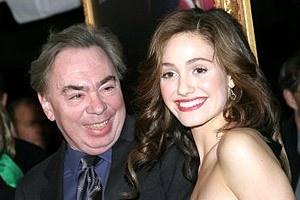 The Phantom of the Opera Movie Premiere - Andrew Lloyd Webber - Emmy Rossum