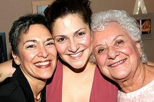 Stars Backstage at Wicked - mom - Shoshana Bean - grandma